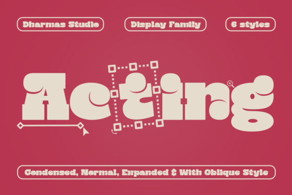 Acting: A Versatile Slab Serif Font for Modern Marketers