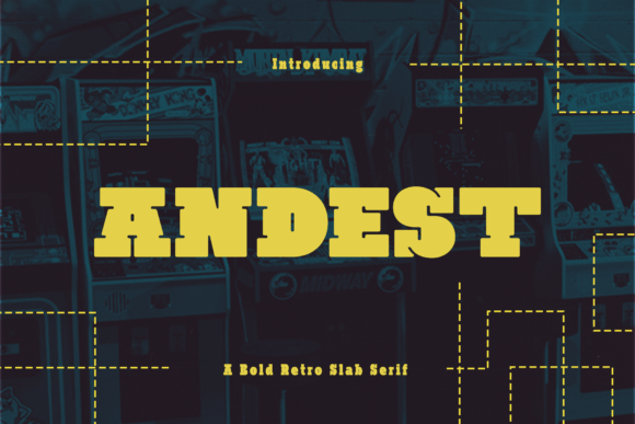 Andest: The Bold Slab Serif Font for Eye-Catching Campaigns