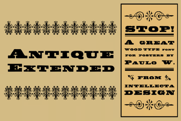 Antique Extended: A Classic Slab Serif Revival
