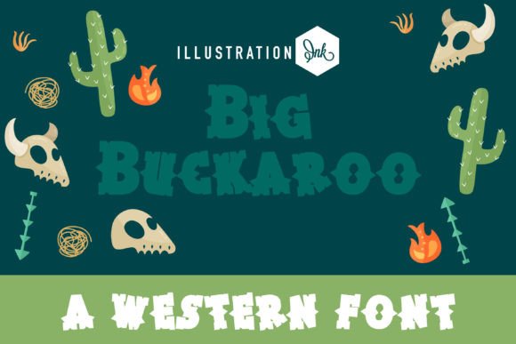 Big Buckaroo: A Premium Slab Serif Font for Creative Campaigns