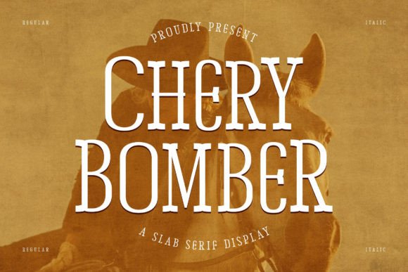 Chery Bomber: A Modern and Classic Slab Serif for Elegant Branding