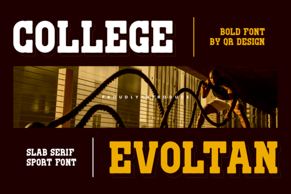 College Evoltan: A Cool Slab Serif Font for Modern Web Design