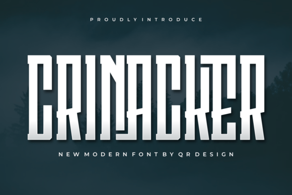 Crinacker: A Bold and Authentic Slab Serif Font