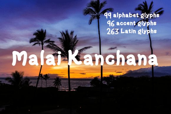 Discover the Bold Beauty of Malai Kanchana Font
