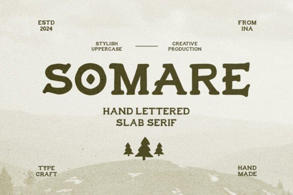 Enhance Your Brand with Somare: A Versatile Slab Serif Font