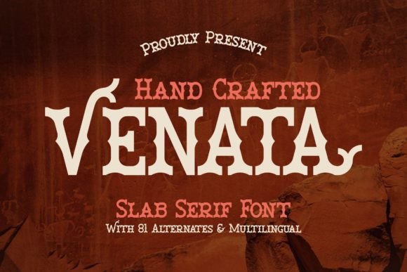 Enhance Your Web Design with Venata Slab Serif Font