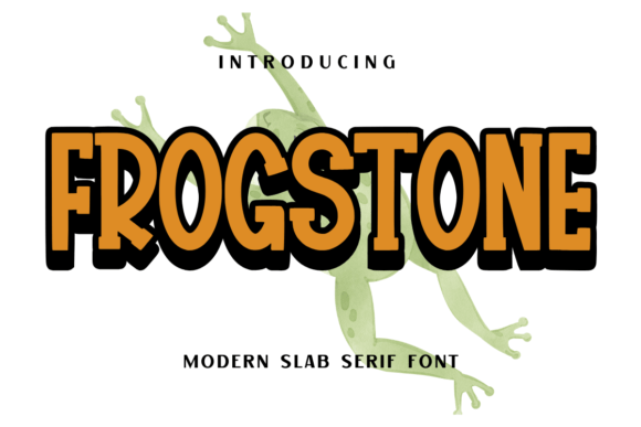 Exploring Frogstone: A Unique Slab Serif Font