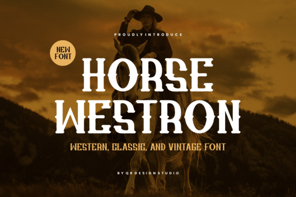 Horse Westron: A Premium Slab Serif Font for Editorial Excellence