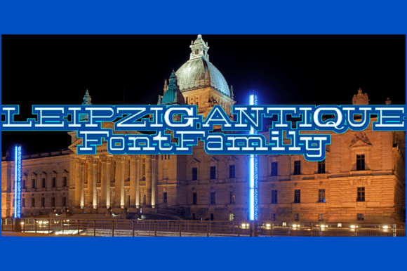 Leipzig Antique Family: A Versatile Slab Serif for Crafters