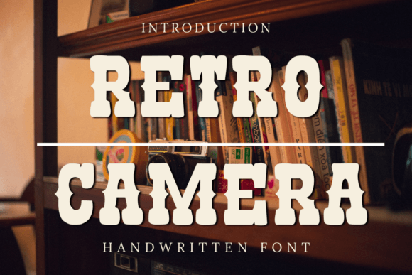Retro Camera: A Cool Western Style Slab Serif Font