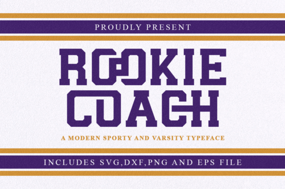 Rookie Coach: A Bold and Commanding Slab Serif Font
