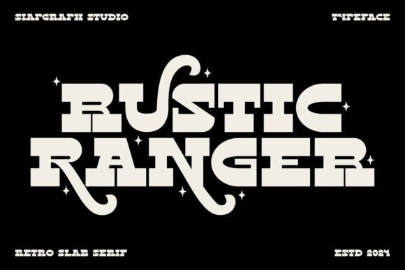 Rustic Ranger: A Versatile Slab Serif for Web Design